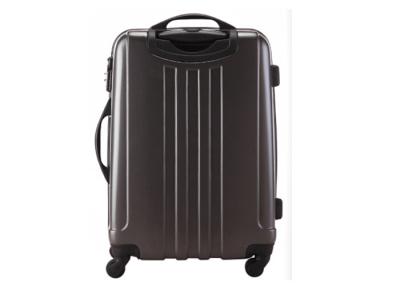 China Travelling ABS patterned hardside luggage set with good performance abrasion scrape resistance for sale