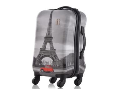 China OEM ODM PC trolley case 18 22 inch two piece luggage set with X straps and buckles inside for sale