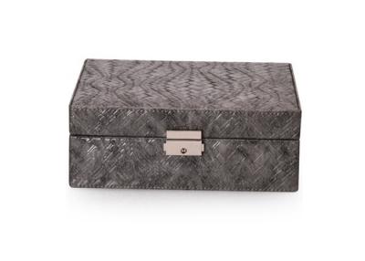 China Multifunctional leather cosmetic and jewellery storage boxes Eco-friendly for sale