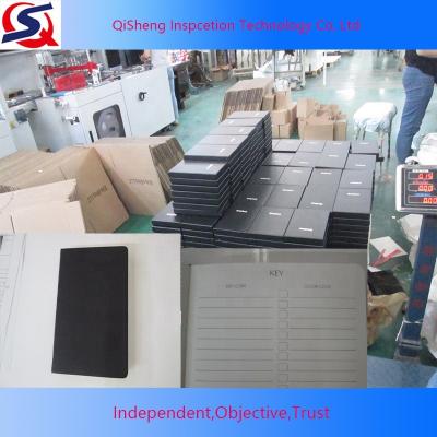 China FRI Notebook Third Party Company in Yiwu China Product Inspection Department for China Quality Control Department for sale