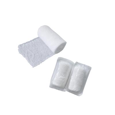 China Sustainable Softness Gauze Roll 100% Medical Absorbent Bleached Cotton For Traditional Rolled Care for sale