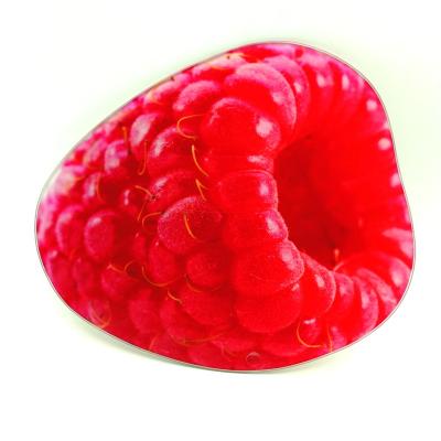 China Sustainable New Design Fruit Shape Glass Cutting Decorative Board For Cut Vegetable for sale