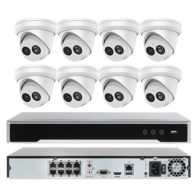 China HITOSINO HIKVISON 8ch 8 POE NVR 4MP 8MP 4K HD Smart Audio One Way Vehicle Detection POE IP Security Camera Human System for sale