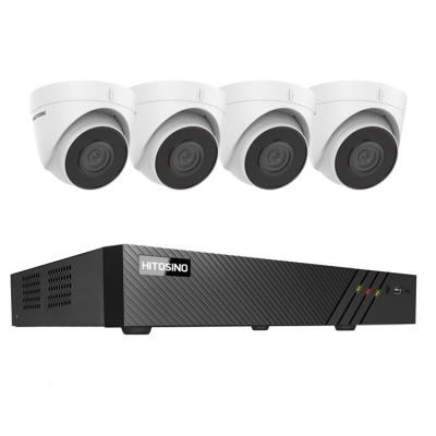 China HITOSINO Motion Detection OEM HIKVISON 8 Channel 1U NVR 5MP 8MP 4K POE Mic Motion Detection CCTV IR Integrated Security Camera System for sale