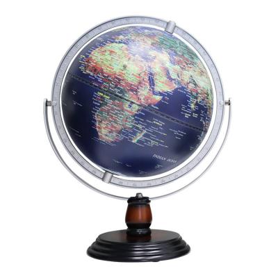 China Art Deco 25cm World Globe Illuminated AR Globe with Stand Educational LED Augmented Reality Earth Globe for Kids Learning PC-210HM for sale