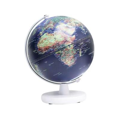 China Art Deco Factory Custom Multi-Function 8 Inches Small Custom 20Cm World Earth Globe Light for sale