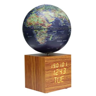 China Art Deco World Globe Illuminated AR Globe with Stand Educational LED Augmented Reality Earth Globe for Kids Learning for sale