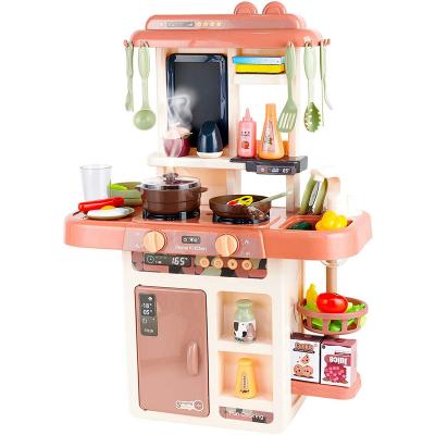 China Kids Kitchen Playset Plastic Kitchen Toy Set For Toddlers for sale