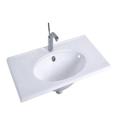 China Simply Modern New Style Mount Over Cabinet Feather Edge Basin for sale