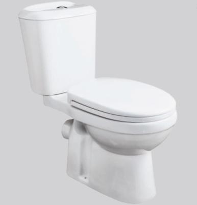 China Double-Flow Ceramic Sanitary Ware WC Toilet Two Pieces Toilet for sale