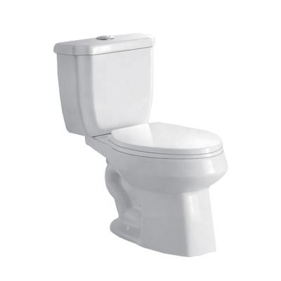 China Cheap Double-flush Tangshan P Ceramic Two Piece Trap Toilet Made for sale