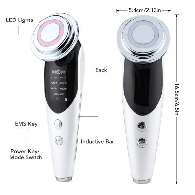 China Skin Tightening Multifunctional Electronic Anti Aging Machine Face Lifting Machine Beauty Rejuvenation RF EMS Skin Facial Device for sale