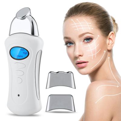 China Skin Tightening 3 in 1 Mini Multifunctional Ultrasonic Body Slimming Facial Massager Beauty Skin Tightening Face Lifting Machine for sale