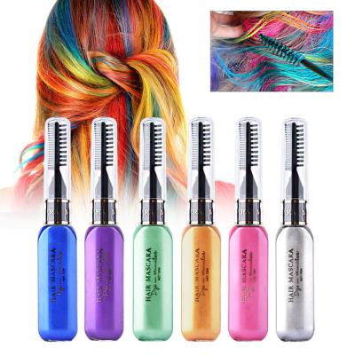 China Hair Color Chalk Hair Color Dye Easy Coloring Washable Temporary Mascara For Kids Men And Woman for sale