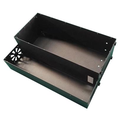 China Customer Requirement China OEM Precision Galvanized Good Quality Stamping Bending To Finish Welding Deburring Magneti Process Box Sheet Metal Prototype for sale