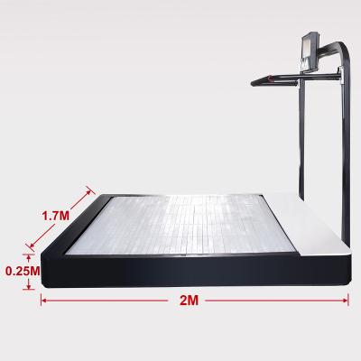 China PE+IRON Adjustable Speeds Digital Display Treadmills Price Running Machine Miniq Ice Treadmill for sale