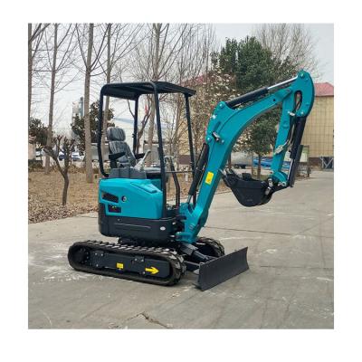 China Construction Digging Mini Excavator Cheap Price Grab Spare Parts Mini Excavator Construction Four Wheel Excavator for sale