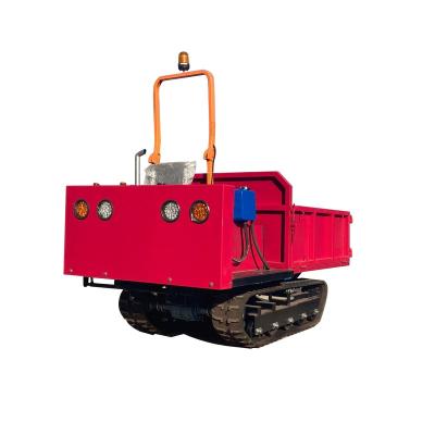 China Professional China Manufacture Track Dumper Truck Vehicle 1t 2t 3t Crawler Transport Truck > 8L for sale