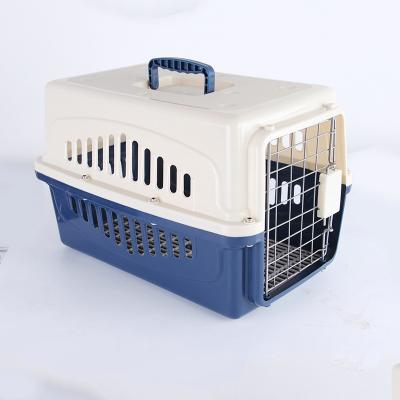 China New Stocked Animal Cages Multicolor Optional Portable Pet Air Cage Portable Pet Cage For Sale for sale