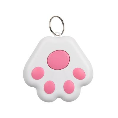 China Paw Smart Search Alarm Locator Mini GPS New Arrival Pet Tracker Locator Anti-lost Dog Cat Tracker 210hm for sale