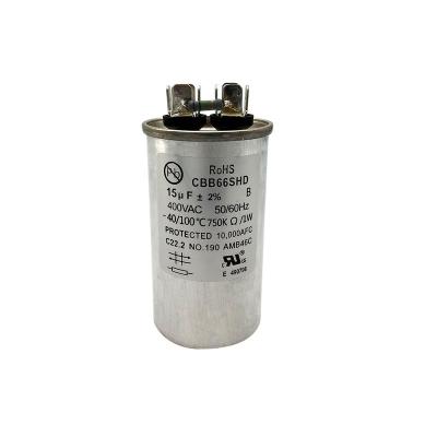 China Air Conditioner Compressor Start Capacitor Mpp Running Capacitor Air Conditioner Discharge Tool 32UF Capacitor 440V Cbb65 for sale