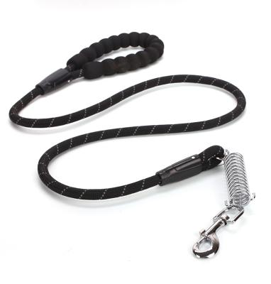 China New Style Pet Rope Leash EVA Glance Round Rope Pet Stocked Leashes Dog Leash Nylon Durable Pet for sale