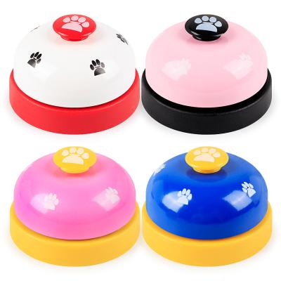 China Wholesale Stocked Dog Toys New Footprints Fun Bell Dog Training Equipment Food Pet Supplies Dog Toys for sale