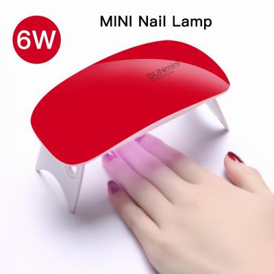 China Fashionable Portable Pocket LED UV Lamp Foldable Nail Dryer Curing Lamp Gel Light 2 Timers for Gel Nail Polish Nail Art Tools for sale