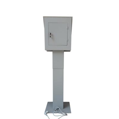 China Wholesale Customized Metal Metal Floor Pos Machine Display Stand for sale