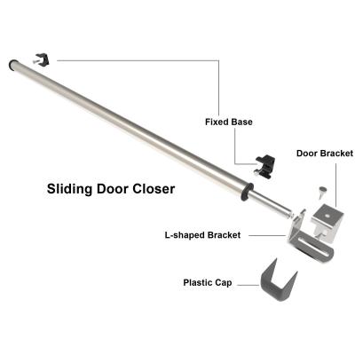 China Modern 10 inch to 55 inch Self-Closing DIY Sliding Door Closer for sale