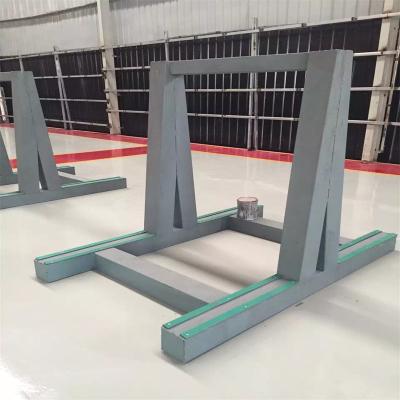 China Showroom Marble Quartz Granite Slab Display Stand Stone Slabs Display Rack for sale