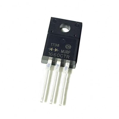 China PCB Board Diode 1660 Switching 600V 16A 3-Pin (3+Tab) To-220Fp Tube Murf1660 for sale