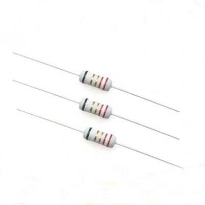 China PCB Board 3W 2W 1W 1/2W 1/4W Fuse Resistor Winding Resistor 3.3 4.7 5.1 10 20 22R 39ohm for sale