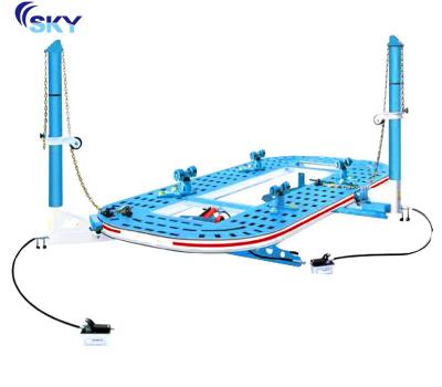 China FS2-17 car repair frame machine/collision repair bench/chassis straightener with factory price 3 tons for sale