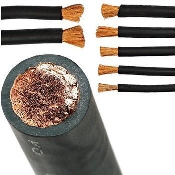 China Industrial Low Voltage OFC Flexible Core Rubber Welding Cables for sale