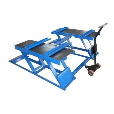 China LXS-60 Single Hydraulic Car Scissor Lift 2 Level Parking Lift 2800KG for sale