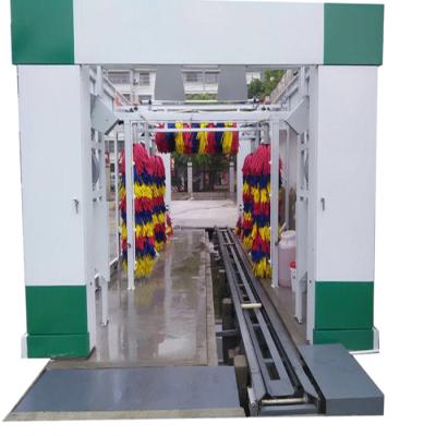 China Auto body tunnel car cleaning washing machine/durable brush/auto dryer for sale