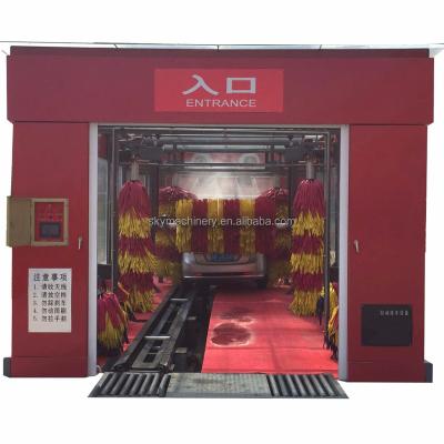 China High quality automatic cleaning system gantry type car washing machine car washing machine price/CE for sale