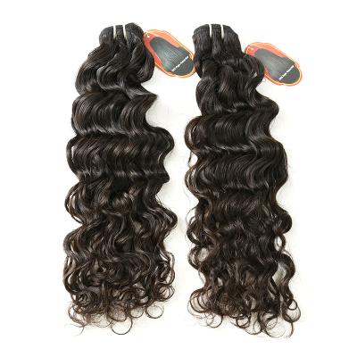 China Original Raw Burmese Natural Virgin Deep Wave Curly Hair Extensions Bundles Weave Virgin Hair Factory for sale