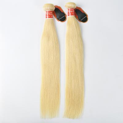 China Wholesale price 613 body wave straight hair color cuticle full virgin brazilian blonde hair bundles aligned hair 613 for sale