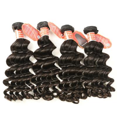 China New Hair 100 Bundle Deep Wave Dominican Hair Unprocessed Indian Peruvian Popular Deep Wave Deep Wave Hair 100 Bundle for sale