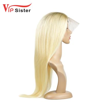 China 100% Virgin Hair Bundles Wholesale Hair 100% 613 Blonde Russian Virgin Full Lace Wigs Front Lace Human Hair Wigs for sale