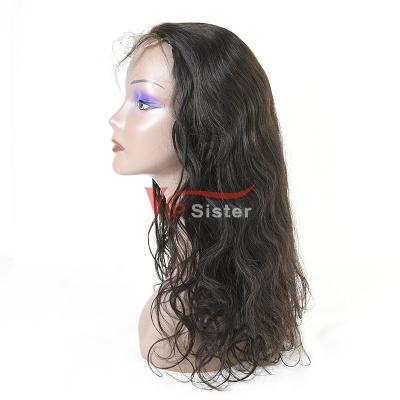 China 100% Human Hair Bundles 5A Best Quality Best Quality Virgin Hair Wigs Body Wave Glue Lace Wig Less Full Lace Wig for sale