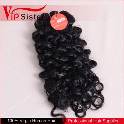 China No tangle 100% Indian Raw Virgin Raw Indian Mink Curly No Dyeable Length 18inch Indian Canton Mongolian Hair for sale