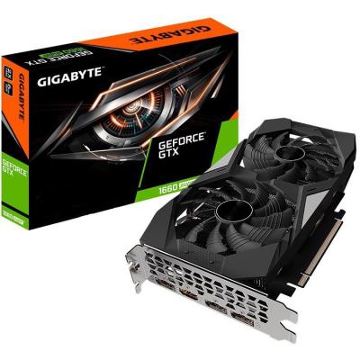 China Wholesale Super Dual Workstation Gigabyte GTX1660TI Graphics Card 6GB GTX GPU Game 1660 for sale