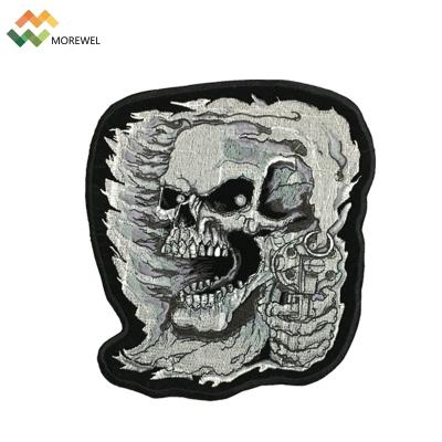 China Other Large Size Bikes Patch Motorcycle Biker Embroidered Iron On Patch for sale