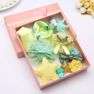 China Wholesale Hair Decoration Lovely Girls Children Hair Comb Hair Care Accessories Multi Color Hair Products Gift Package for sale