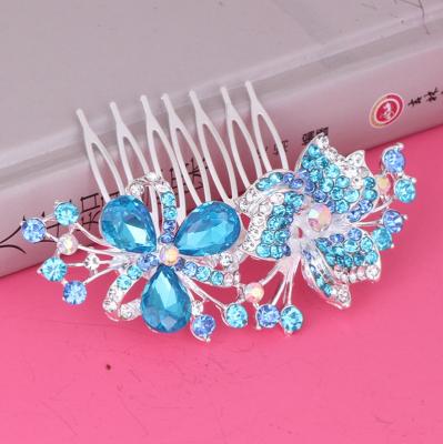 China Hair Decoration Wedding Hair Comb Crystal Rhinestone Bridal Hair Accessories for sale