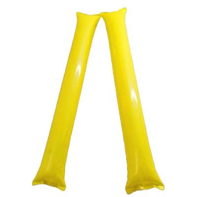 China Casual Sports Games Concert Encouragement Stick Inflatable Stick Power Props Balloon Strip Bar Double for sale