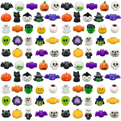 China Toy Wholesale Anditoy Halloween Mini Toy Anti Stress Fruit Pumpkin Ghost Squeeze Soft TPR Squeeze Toy Cheap Small Toys for sale